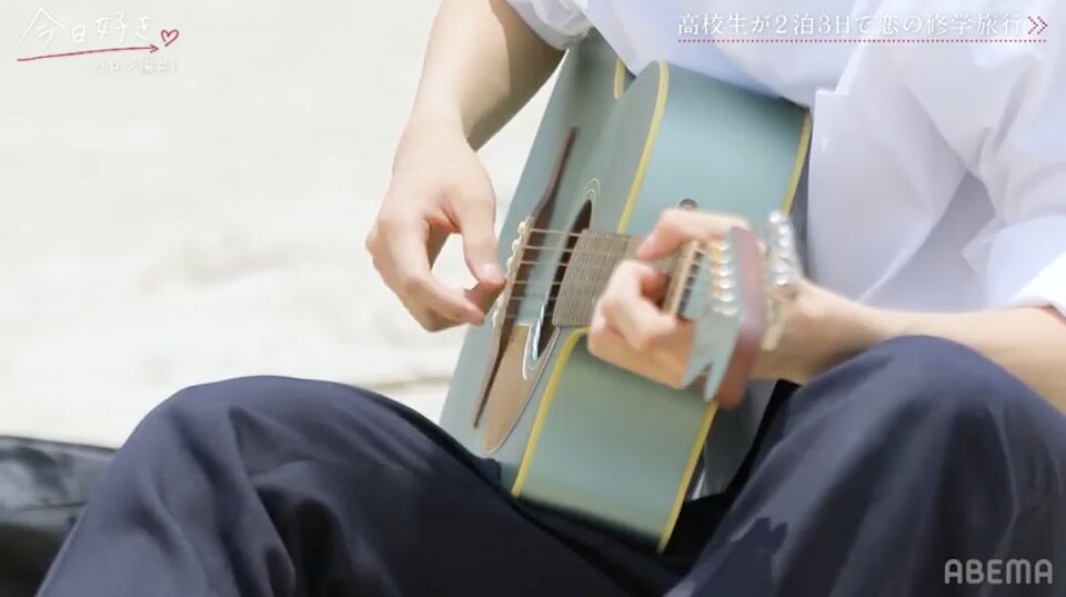 今日好き もんた ギター